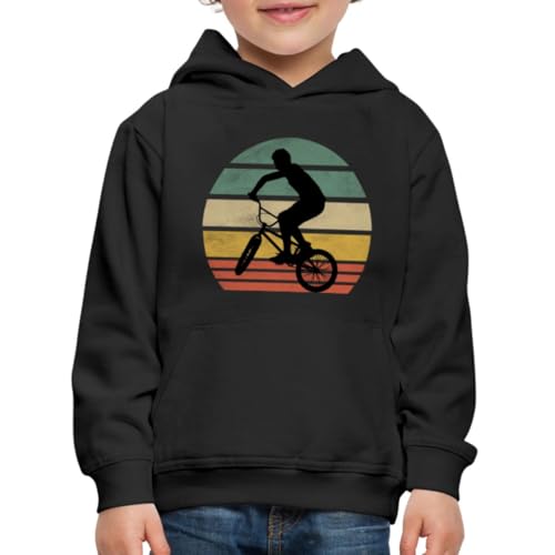 Sweat à capuche enfant BMX Spreadshirt pour éviter le froid en vélo
