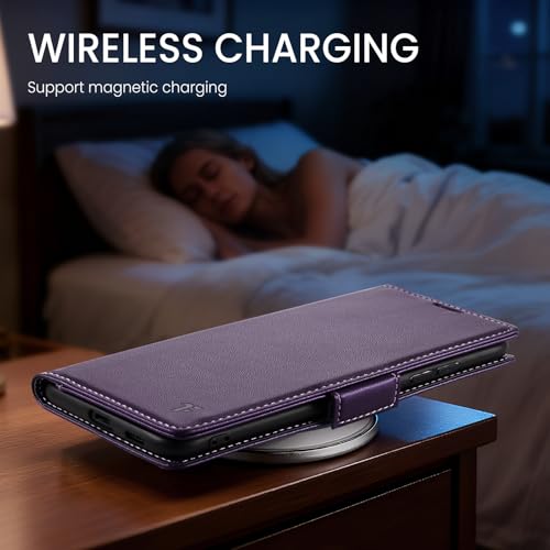 Tenifly for Samsung Galaxy S24 Plus Case Wallet with RFID Blocking Card Holder, PU Leather Kickstand Protective Flip Phone Cover Fit for Galaxy S24 Plus 6.7", Purple by Tenifly - Used condition - Image 6