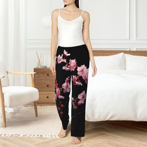 Pantalon de pyjama polyester doux aux détails soignés - 3