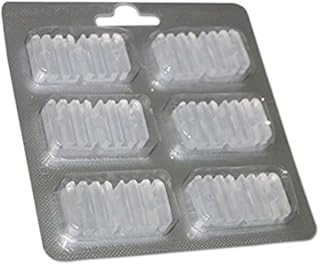 Staubbeutel24 SB6DUFT, Pack of 6 Blister, Fragrance Chips for Vacuum Cleaner Bags and Vorwerk, White