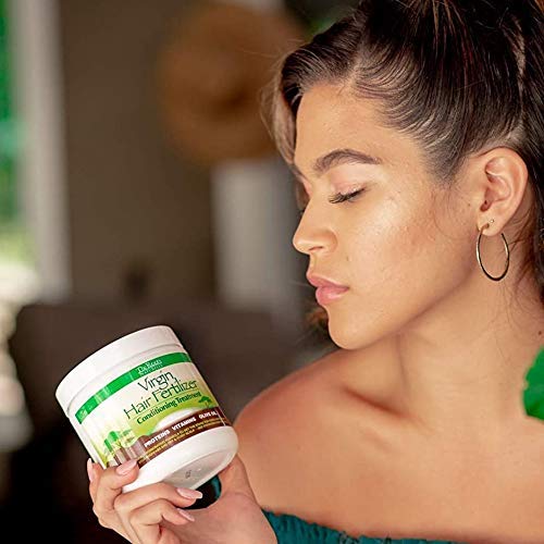 The-Roots-Naturelle-Virgin-Hair-Fertilizer-Conditioning-Treatment-Helps-Strengthen-Hair-Promote-Rapid-Hair-Growth-and-ProtectRestore-Damaged-Hair-Large-16oz