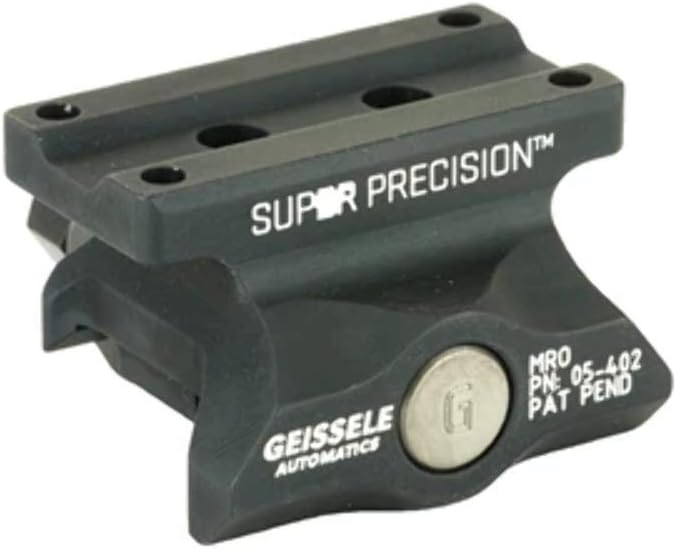 Geissele Automatics Super Precision MRO Series Optic Mount Absolute Co-Witness, Black
