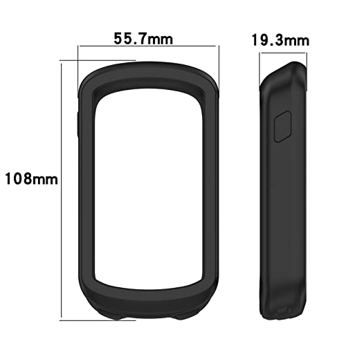Funda para Garmin Edge Explore 2 LOKEKE de silicona negra original 5