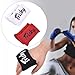 Hand Gel Knuckle Guards Cover for Under Hand Wrap for Boxing Kickboxing MMA Train Exercise, White and red
