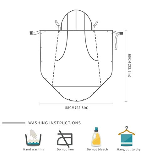 SONARIN Alle seizoenen weer dikke hoes voor babydrager, mantel voor winter warm, past op elke babydrager, winddicht… - Image 8