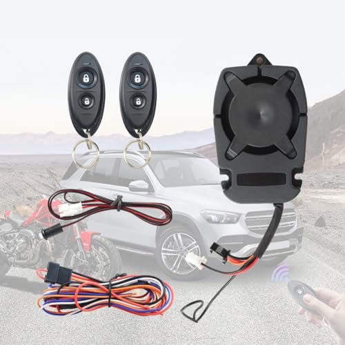 Alarma para Vehículos de 12 V CC kit de bricolaje de seguridad auto 4