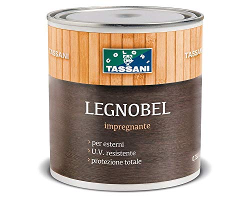 Impregnante a solvente per legno TASSANI LEGNOBEL vari colori - LT.1, TRASPARENTE