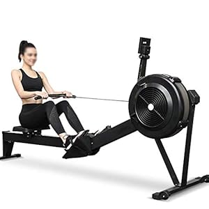 BGSFF Rowing Machines,Household Foldable Multi-Function Wind Resistance Magnetron Rowing Machines,Indoor Ultra Quie Water Sports Compact Slimming Fitness Equipment