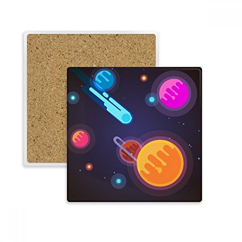 Coaster Monstre Espace idée cadeau originale pour amateurs de science-fiction et de thé