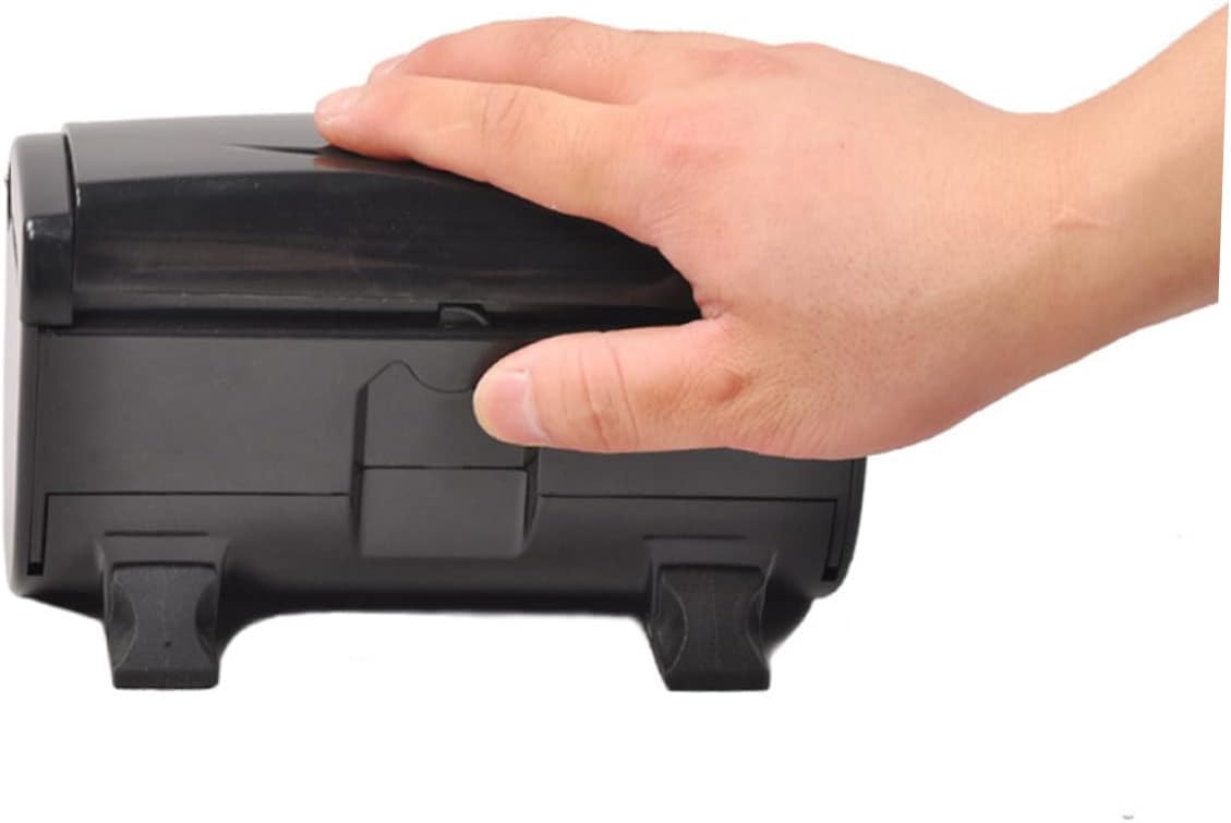 Black Tin Foil Cutter Storage Box with Automatic Cutting, ABS