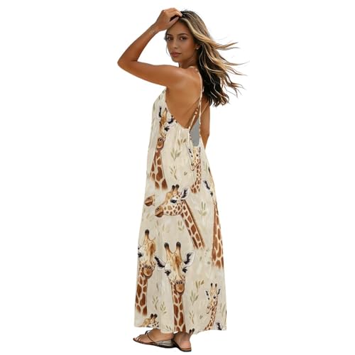 Robe de plage décontractée à bretelles pour les vacances