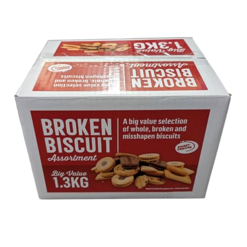 Broken Biscuit Assortment 1.3kg Classic Biscuits Box