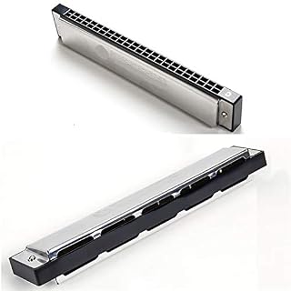 KIRANDIE Tremolo Harmonica 24 Trous 48 Ton Bouche Organ Instrumentos Bois Vent Tremolo Key C Instruments de Musique… - Les Beatles, Paul McCartney, John Lennon, RIngo Starr, George Harrison KIRANDIE Tremolo Harmonica 24 Trous 48 Ton Bouche Organ Instrumentos Bois Vent Tremolo Key C Instruments de Musique… – Image 2