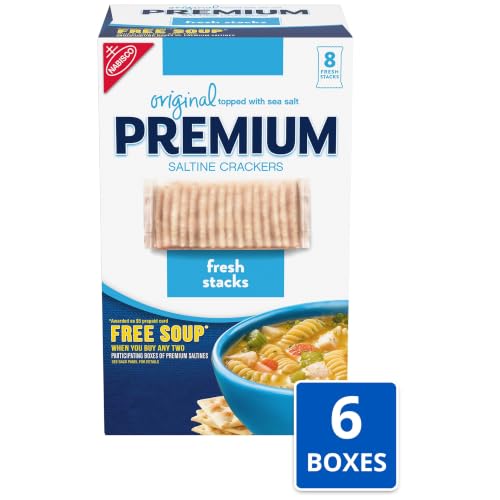 Premium Fresh Stacks Original Saltine Crackers, 48 Multi Snack Packs - image 3