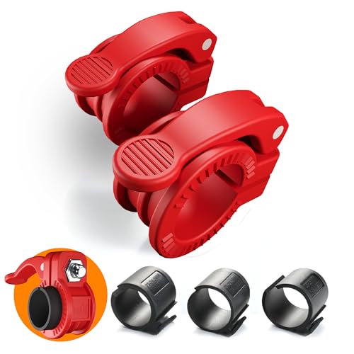 Collier de serrage haltère 25mm Mini Pro pince bague réglable pour musculation et fitness
