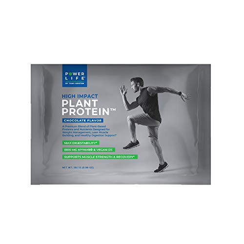 Tony Horton PowerLifeÂ® High Impact Plant Protein, Chocolate Flavor, 7 Individual Packets