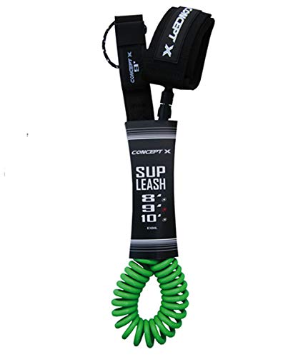 Concept X FOIL y SUP Leash (verde, 8.0)