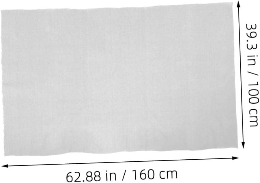 NUOBESTY 2pcs Linen Pottery Texture Tools Burlap Tablecloth for DIY Art Creative Sculpting and Pottery Texture Printing for Family Workshops and Group Activities