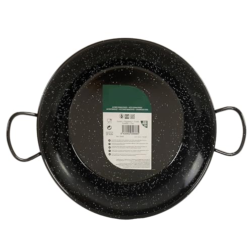 Poêle profonde émaillée 32 cm LA DEHESA à anses pour cuisine
