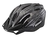 levior helme binau Made in Germany Helm LEVIOR Flitzi Fahrrad Kinder Jugend Sport Gr. M 52-57 CM Anthrazit Schwarz