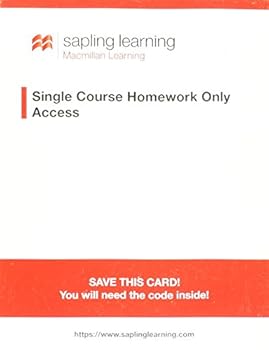 Printed Access Code Sapling Learning Homework-Only for Principles of Microeconomics (Single-Term Access) Book