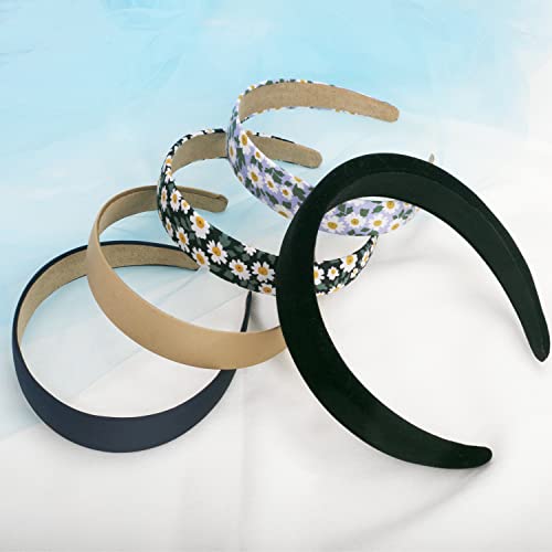 Lyroo Pearl Beaded Headband Metal Head Bands No Slip Floral Headbands Wide And Thin Womens Headbands Hair Accessories For Women Girls,10 Pack #TOP5