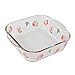 Taca do Pizzy Szklane naczynia do pieczenia kwadratowe - 3 rozmiar - zapiekanki - uchwyty uchwyty do łatwego przenoszenia z gorącego piekarnika do stołu Blacha do Pieczenia (Size : Small)