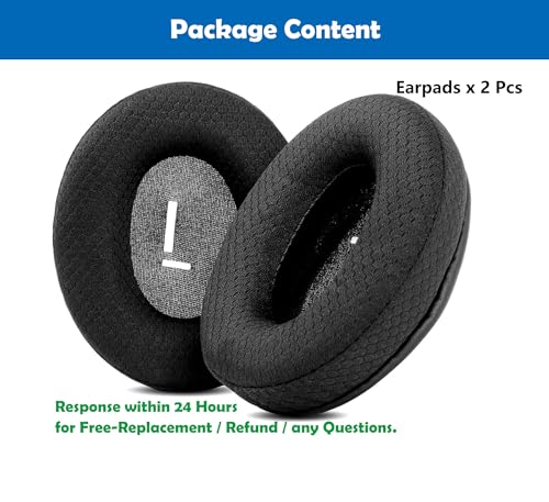 Almohadillas de reemplazo de tela reforzada y duradera para auriculares MDR-ZX770BN compatibles con Sony MDR-ZX770BN MDR-ZX770BT MDR-ZX780DC miniatura 5