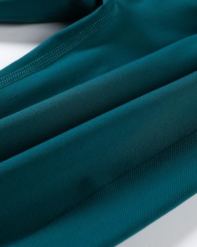 Image of AUROLA Influence Workout Leggings for Women, Seamless Compression Tummy Control Leggings Mid Rise Yoga Pants