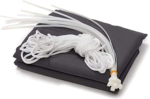 KOUDU Tenda a Vela Parasole Rettangolare 3.5x6m