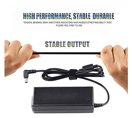 19.5V Adapter Power Charger For Sony Bravia Tv Kdl-32 Kdl-40 W600B W650A W674A W700B W800B Kdl55W650D Kdl48W600B Kdl-42W650A Kdl-40W600B Kdl-32W700B Smart Led Lcd Hdtv Screen Tv Charger Cord #TOP3