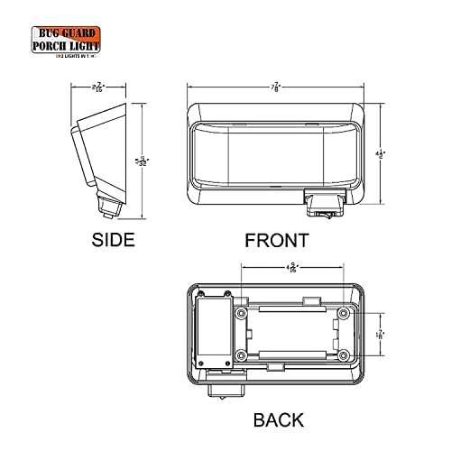 image for BUG-GUARD, BG520W, American Designed, RV 12 Volt, Functional Exterior 