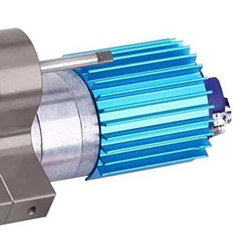 Skrzynia biegów z silnikiem szczotkowym 370, anodowana obróbka radiatora i podstawa montażowa do samochodu rc wpl 1633 ( Color : Blue titanium )