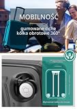 HAUPTSTADTKOFFER Mitte - Średniej wielkości walizka twarda, TSA, 4 koła, bagaż rejestrowany z poszerzeniem objętości o 8 cm, 68 cm, 88 L, Czarny