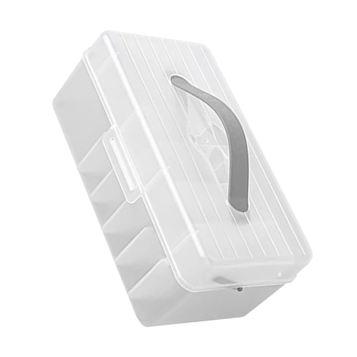 Box Organizer Per Cavi Elettronici Contenitore Multiuso Per Caricatori e Accessori Design Portatile e Trasparente Per Scrivania e Casa Soluzione Per La Gestione Dei Cavi