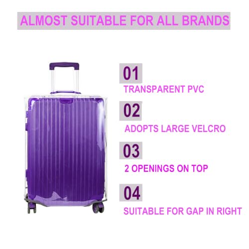 Feybaul 28 Inch Luggage Covers for Suitcase, Luggage Cover Protector by Feybaul - Used condition - Image 5