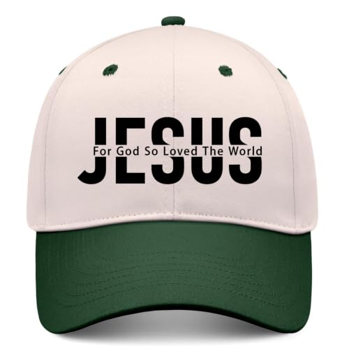 Gorra de béisbol con diseño Jesús, unisex miniatura 1