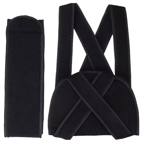 Kiuiom Écharpe De Bras Immobilisateur D'Épaule,Echarpe De Soutien Pour Bras,Réglable Confortable Élingue D'immobilisation Pour Bras,Attelle Bras Pour Cassé,Pour Blessure Au Épaule,Poignet,Noir