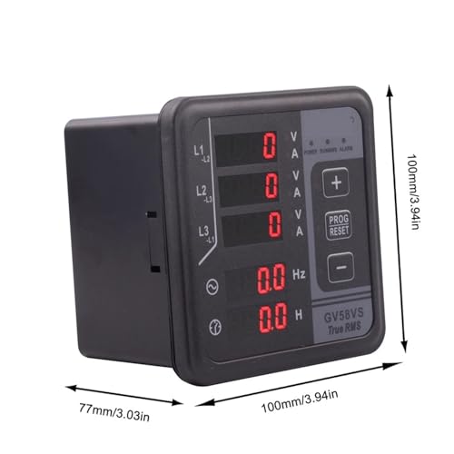 Mètre digital GV59 pour éviter les pannes de générateur AC