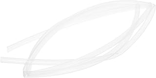 Rebower PTFE Tubing Hose Insulated Pipe Tube, [for Filaments 3D Printer] - 4mm IDx5mm ODx3.3ft/Clear/1 Pcs