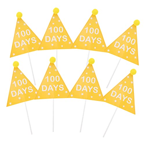 Luxshiny 10 Pçs Cupcake Cake Flags De Bautizo Para Decoração Infantil Mini Copos De Papel Decoração
