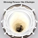 KOOSREEL Protein Shaker Bottle, USB C Rechargeable Premium Electric Protein Shake Mixer, BPA Free, Shakers Cups for Meal Replacement, 550ML, Pink - Image 6