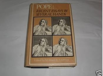 Hardcover Pope, Recent Essays by Several Hands: Recent Essays by Several Hands (The Essential Articles Series) Book