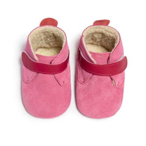 Prewalker Baby Soft Sole Leather Suede Bootie Cherry Bomb Unisex2