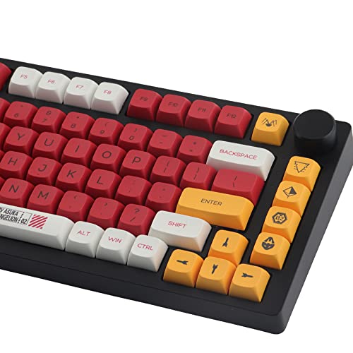 Touches PBT - Sublimation XDA - Profil 137 touches - Disposition anglaise (US) pour clavier mécanique Cherry MX