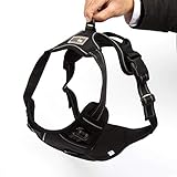 Optimale Größe zu Finden : Brustumfang: 68-81 cm (L); Perfekte Größe für große und mittelgroße Hunde, wie Labrador, Deutscher Schäferhund, Golden Retriever, Border Collie, Bully Pitbull, Bulldog, Akita usw. (Bitte messen Sie den größten Teil der Brust Ihres Hundes vor dem Kauf , achten Sie darauf, dass 2-3cm noch bleiben soll).