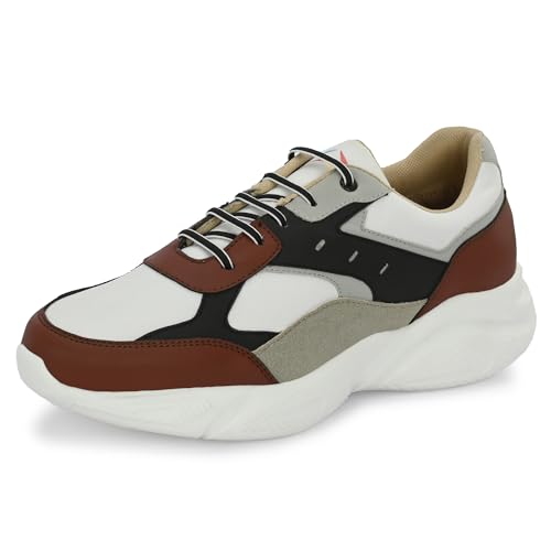 Image of Cruiser Mens Fashion Chunky Shoes|Bold & Trendy Design | Lightweight & Comfortable with Cushioned Insole | Men's Chunky Sneakers with Attitude |Perfect for Streetwear & Casual Outfits (Fleix)