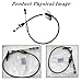Automatic Transmission Shift Control Cable,Gearshift Control Cable Compatible With Jeep Liberty (2006-2012) / Dodge Nitro (2007-2011), Replacement for 52109781AF
