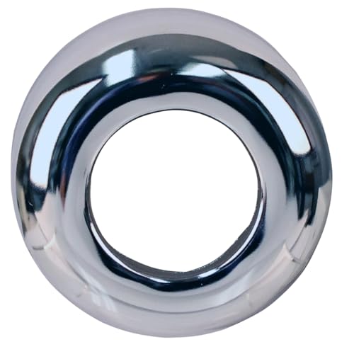 Westbrass A400-1-26 1-1/2\" OD 17 gauge P-Trap with High Box Flange, Polished Chrome