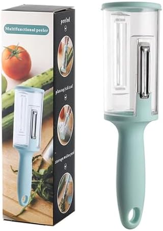 Multifunctional Peeler with Storage Box The Ultimate Solution for...